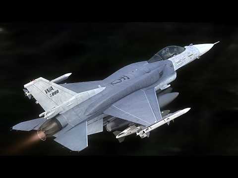 F-16 Viper Block 72 with Cockpit-Rigged-Changable Decal-Text media 18